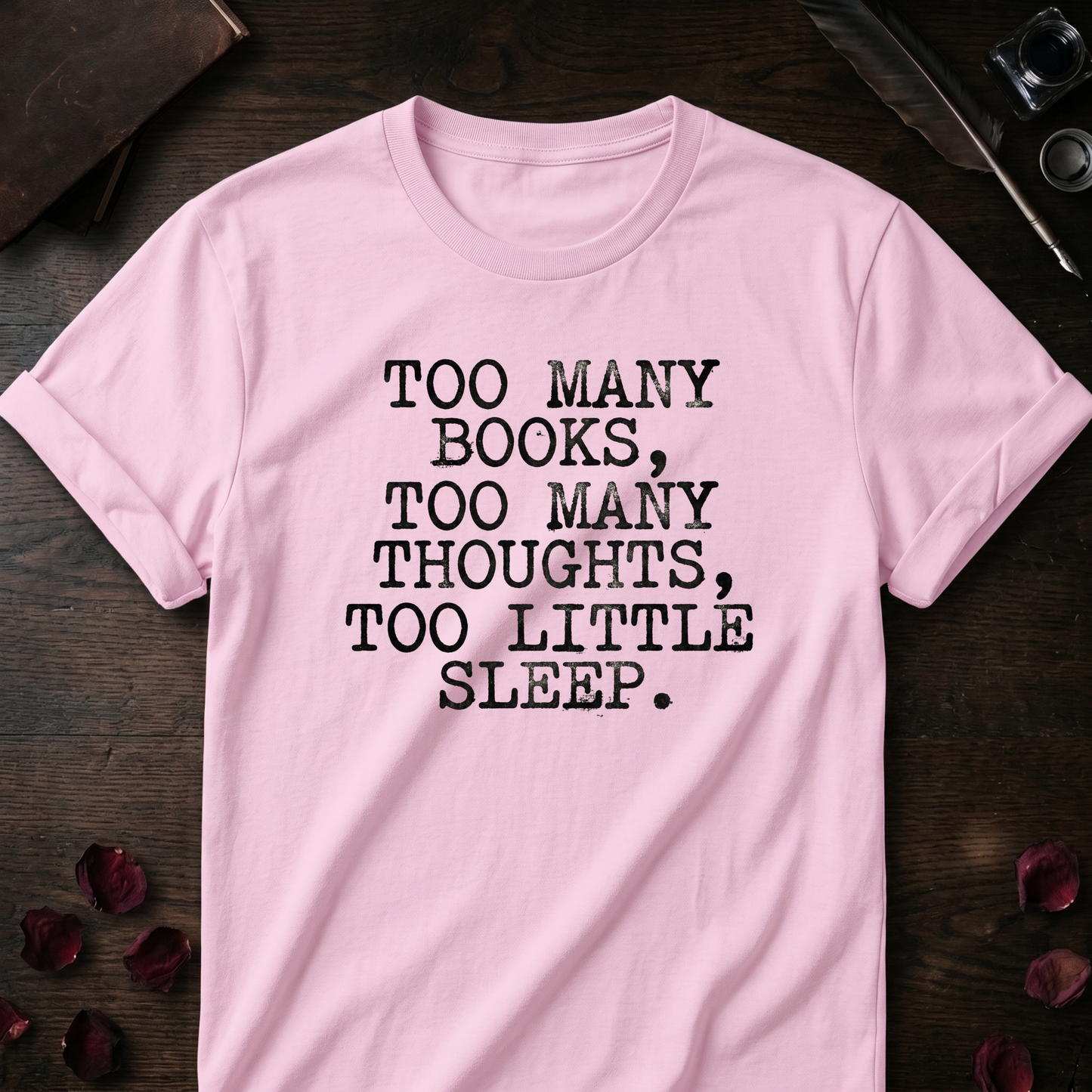 Too Many Books Tee