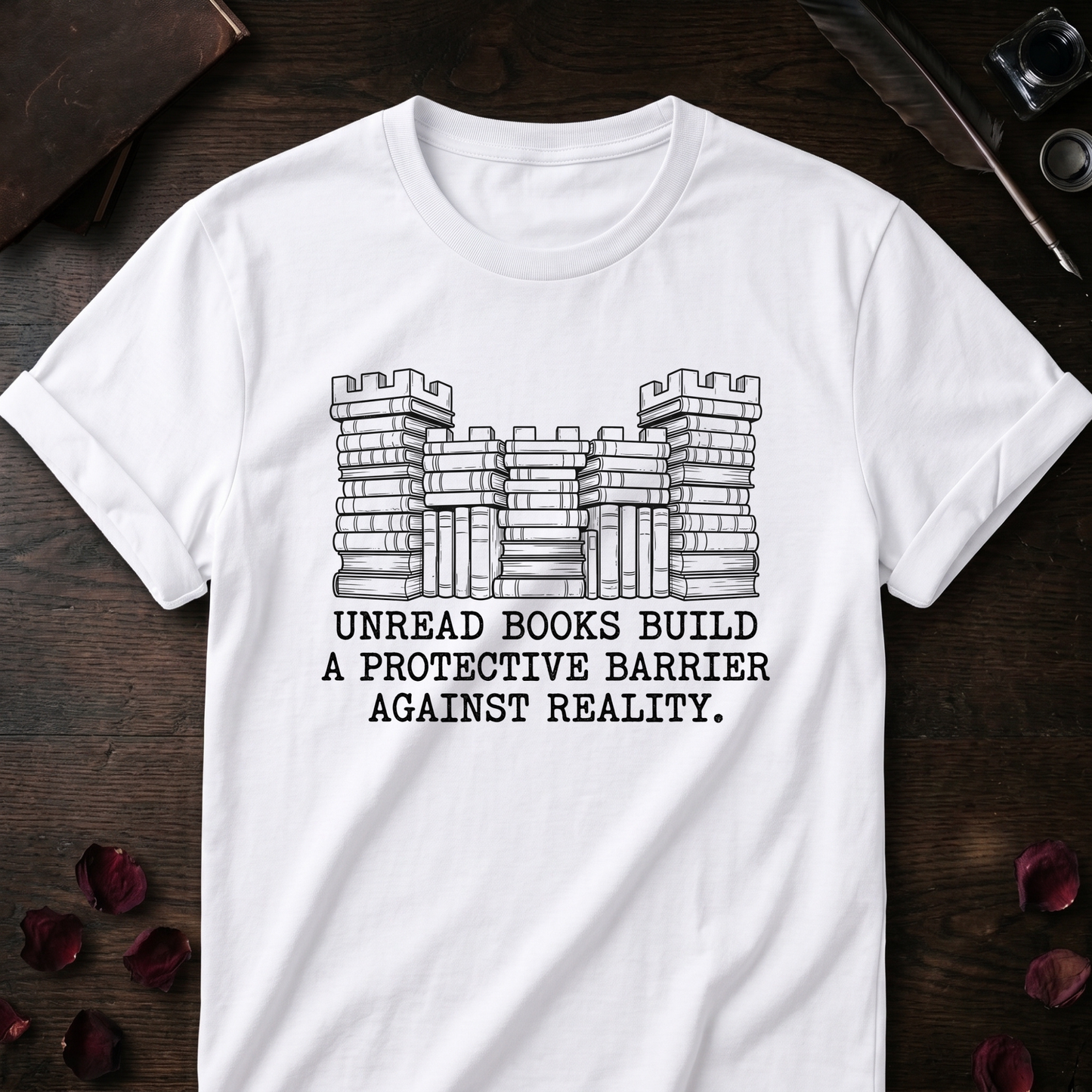 Unread Books Barrier Tee