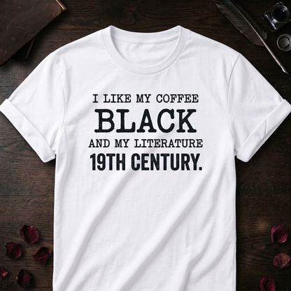 Black Coffee Literature Tee