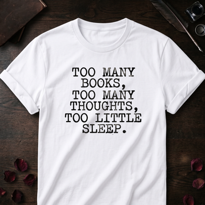 Too Many Books Tee