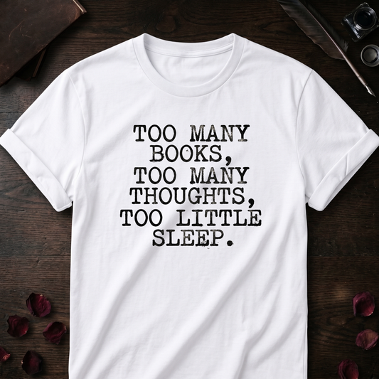 Too Many Books Tee