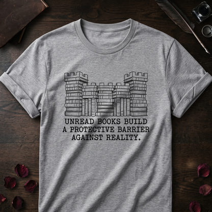 Unread Books Barrier Tee