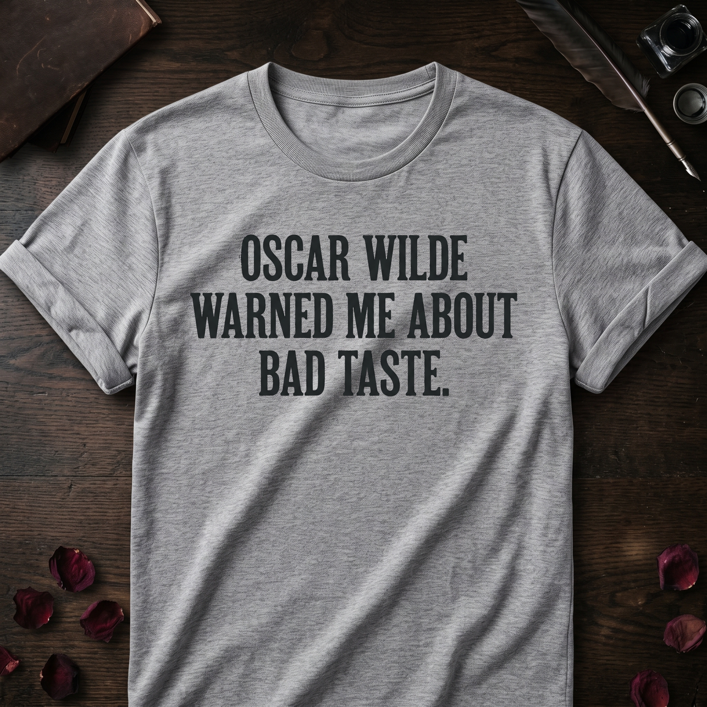 Oscar Wilde Warning Tee