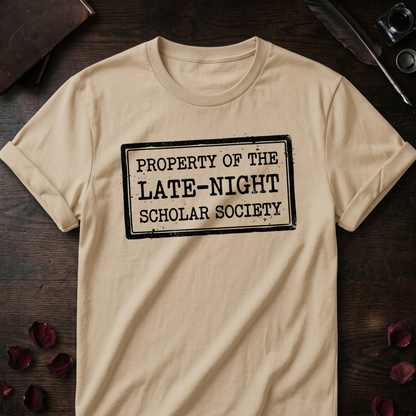 Late-Night Scholar Tee