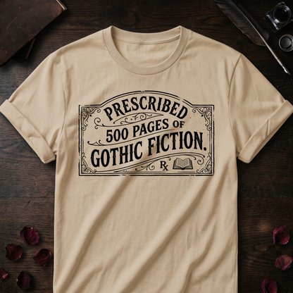 Prescribed Gothic Fiction Tee