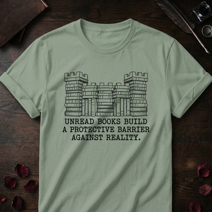 Unread Books Barrier Tee