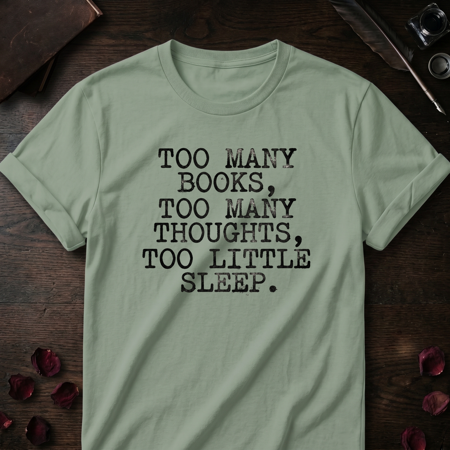 Too Many Books Tee
