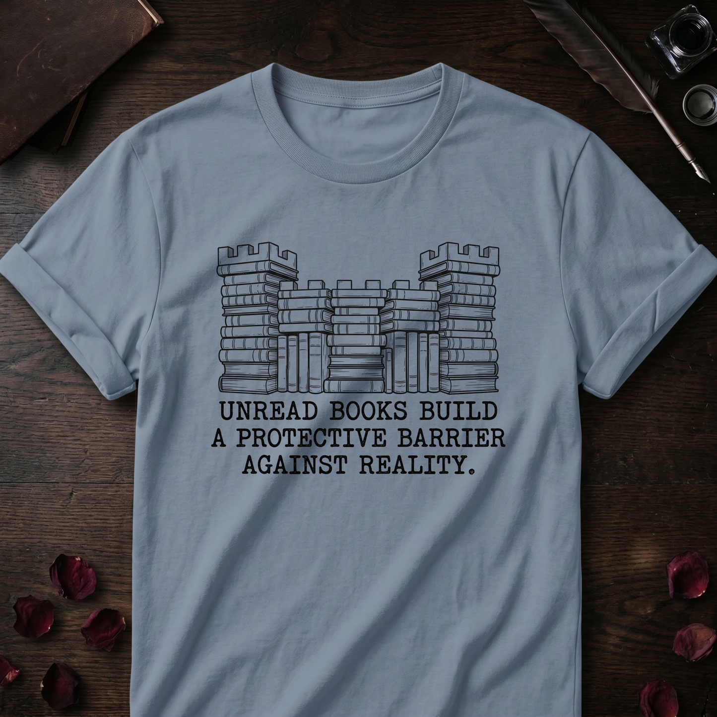 Unread Books Barrier Tee