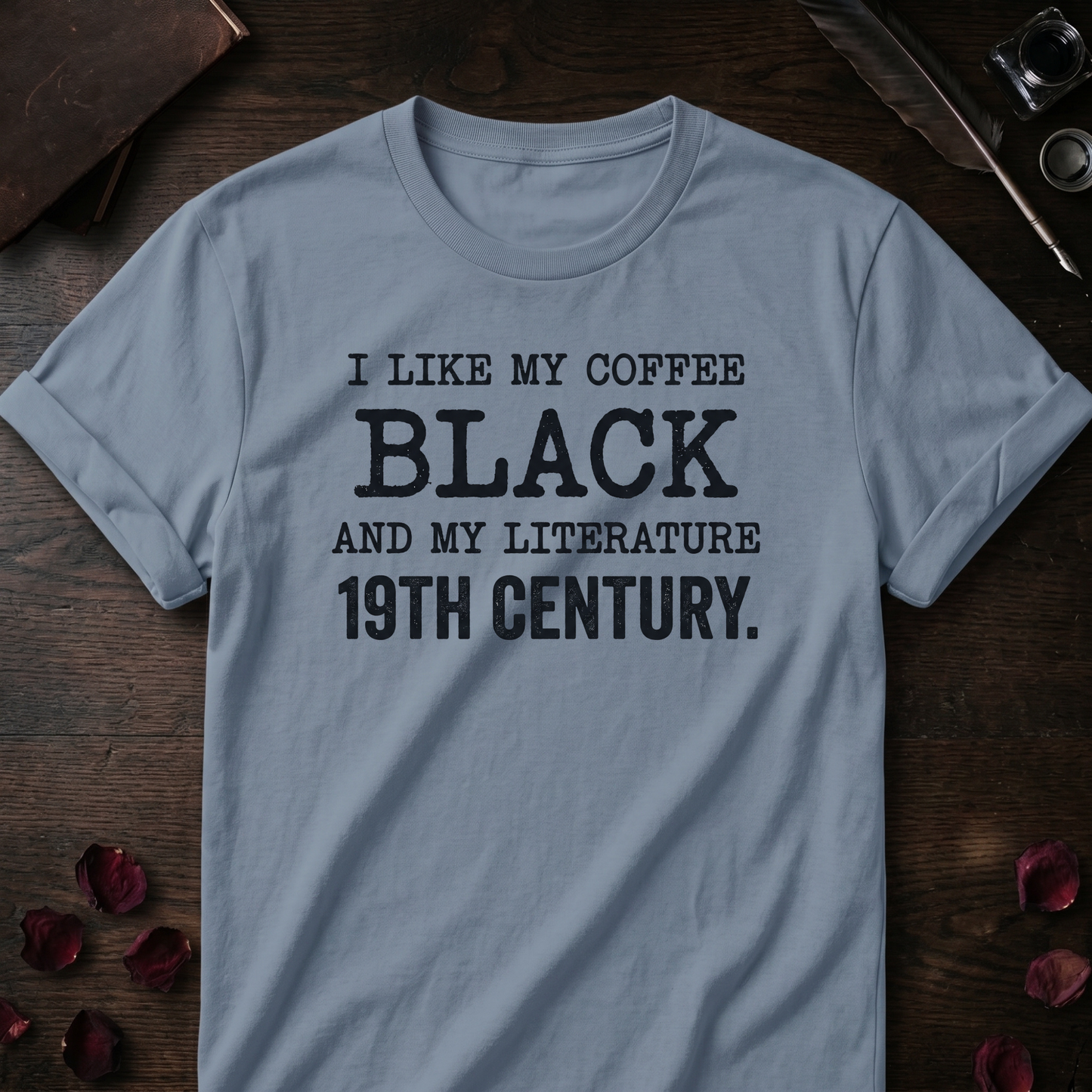 Black Coffee Literature Tee