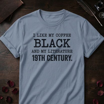 Black Coffee Literature Tee