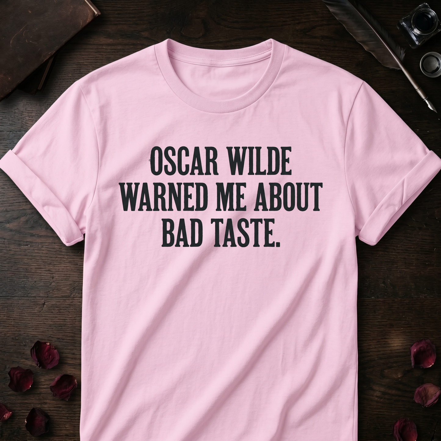 Oscar Wilde Warning Tee