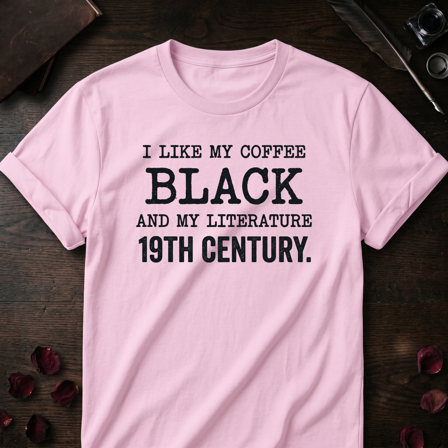 Black Coffee Literature Tee